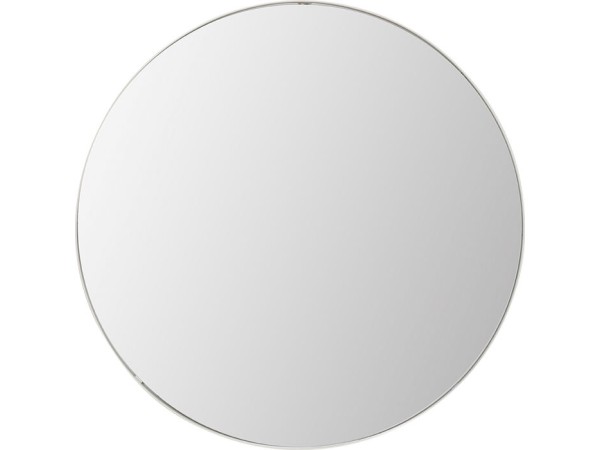 Καθρέφτης Τοίχου Starlet Μεταλλικός Γκρι/Μπεζ  Ø100cm - Γκρι