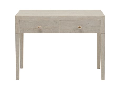 Κονσόλα Travertino Μάρμαρο Μπεζ 100*40*77εκ. - Μπεζ