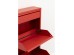 Παπουτσοθήκη Caruso 3 Μεταλλική Κόκκινη 50*15*115εκ. - Κόκκινο
