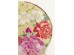 Σκαμπό  Flower Fever Βελούδο Πολύχρωμο 39*39*47εκ. - Πολύχρωμο
