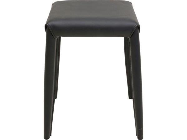 Σκαμπό Monza Δερματίνη Μαύρο 35*35*46εκ. - Μαύρο Σκαμπό Monza Δερματίνη Μαύρο 35*35*46εκ. - Μαύρο