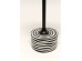 Τραπέζι Βοηθητικό Domero Swirl Ξύλο Ασπρόμαυρο 25*25*50εκ. - Μαύρο Τραπέζι Βοηθητικό Domero Swirl Ξύλο Ασπρόμαυρο 25*25*50εκ. - Μαύρο