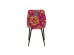 Καρέκλα East Side Flower Fever Βελούδο Πολύχρωμη 48*55*85.5εκ. - Πολύχρωμο