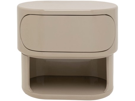 Dresser Small Glossy Taupe 60x55cm - Μπεζ