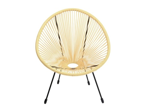 Πολυθρόνα Acapulco Ανοιχτό Κίτρινο 73*78*85εκ. - Κίτρινο Πολυθρόνα Acapulco Ανοιχτό Κίτρινο 73*78*85εκ. - Κίτρινο