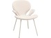 Καρέκλα Με Μπράτσα Soft Blossom Ύφασμα Λευκή/Κρεμ 63.5x64x89.5εκ. - Λευκό Καρέκλα Με Μπράτσα Soft Blossom Ύφασμα Λευκή/Κρεμ 63.5x64x89.5εκ. - Λευκό