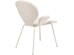Καρέκλα Με Μπράτσα Soft Blossom Ύφασμα Λευκή/Κρεμ 63.5x64x89.5εκ. - Λευκό Καρέκλα Με Μπράτσα Soft Blossom Ύφασμα Λευκή/Κρεμ 63.5x64x89.5εκ. - Λευκό