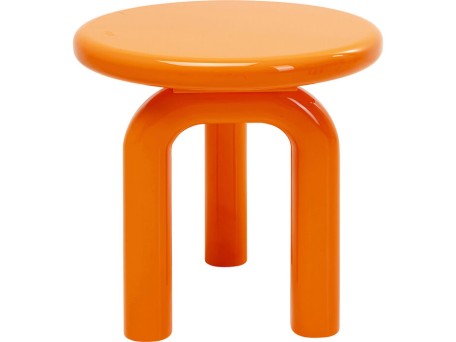 Τραπέζι Βοηθητικό Eliano Ξύλο Πορτοκαλί  50*50*51εκ. - Πορτοκαλί