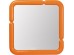 Καθρέφτης Τοίχου Eliano Πορτοκαλί  90x4.8x90εκ. - Πορτοκαλί