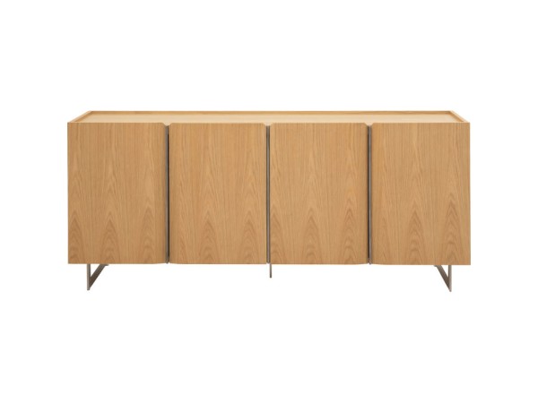 Μπουφές Giulio Ξύλο Καφέ 180x42x80εκ. - Καφέ Μπουφές Giulio Ξύλο Καφέ 180x42x80εκ. - Καφέ