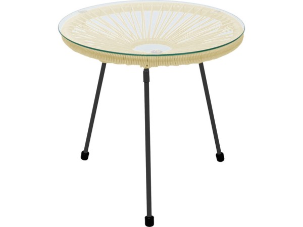 Τραπέζι Βοηθητικό Acapulco Ανοιχτό Κίτρινο 50*50*50εκ. - Κίτρινο Τραπέζι Βοηθητικό Acapulco Ανοιχτό Κίτρινο 50*50*50εκ. - Κίτρινο