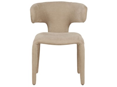 Καρέκλα Tobi Ύφασμα Μπεζ  58.5*50*76εκ. - Μπεζ