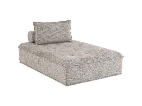 Στοιχείο Καναπέ Portofino L Ύφασμα Γκρι 105*157*75εκ. - Γκρι