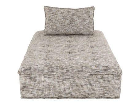 Στοιχείο Καναπέ Portofino Γκρι Ύφασμα 105x183x75 εκ - Γκρι