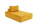 Sofa Element Portofino L Yellow 157cm - Κίτρινο