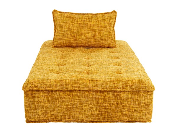 Στοιχείο Καναπέ Portofino Ύφασμα Κίτρινο 105*183*75εκ. - Κίτρινο