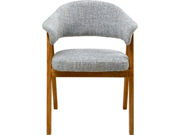 Καρέκλα Jonte Μπουκλέ Μπλε 58*56.5*86.5εκ. - Μπλε