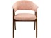 Καρέκλα Jonte Μπουκλέ Ροζ  58*56.5*86.5εκ. - Ροζ
