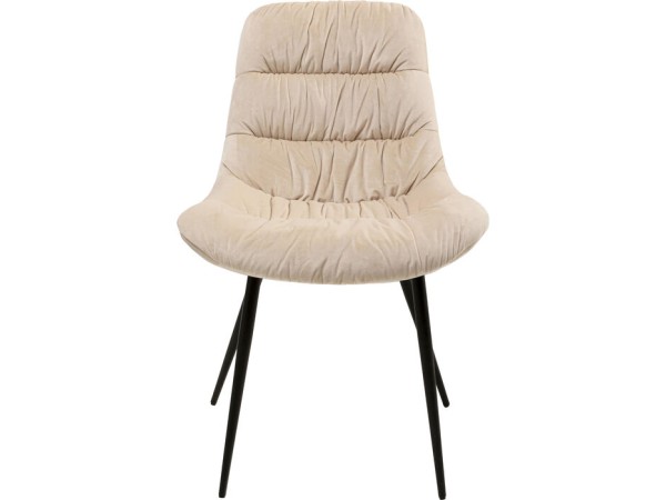 Καρέκλα South Side Βελούδο Μπεζ 48*55*90εκ. - Μπεζ Καρέκλα South Side Βελούδο Μπεζ 48*55*90εκ. - Μπεζ