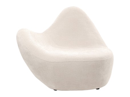 Πολυθρόνα Glow Wave Medium Ύφασμα Μπεζ 116*92*91εκ. - Μπεζ