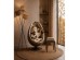 Swivel Armchair Eye Ball Cow - Καφέ Swivel Armchair Eye Ball Cow - Καφέ