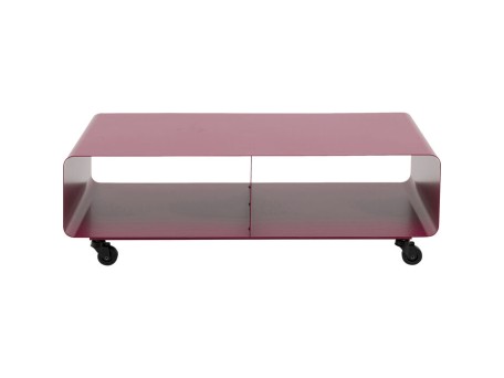 Έπιπλο TV  Lounge M Μεταλλικό Μωβ 90x41x30εκ. - Μωβ