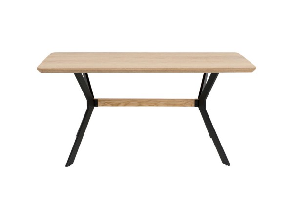 Τραπέζι Midtown Oak Ξύλο Καφέ 160x80x76εκ. - Καφέ Τραπέζι Midtown Oak Ξύλο Καφέ 160x80x76εκ. - Καφέ