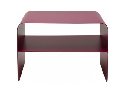 Τραπέζι Μέσης Lounge S Μεταλλικό Μωβ 58*37*44εκ. - Μωβ