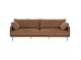 Καναπές Τριθέσιος Edna Ύφασμα Καφέ Mokka 245x110x85εκ. - Καφέ Καναπές Τριθέσιος Edna Ύφασμα Καφέ Mokka 245x110x85εκ. - Καφέ