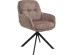 Καρέκλα Περιστρεφόμενη Molly Taupe Ύφασμα Καφέ 69x60x87εκ. - Καφέ Καρέκλα Περιστρεφόμενη Molly Taupe Ύφασμα Καφέ 69x60x87εκ. - Καφέ