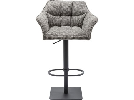 Σκαμπό Μπαρ Thinktank Base 65x55x111εκ - Γκρι