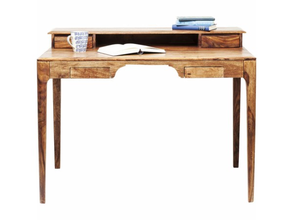 Γραφείο Brooklyn Nature Καφέ Μασίφ Ξύλο 110x70x85εκ - Ξύλο/Ρατταν/Nature Γραφείο Brooklyn Nature Καφέ Μασίφ Ξύλο 110x70x85εκ - Ξύλο/Ρατταν/Nature