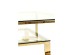 Τραπέζι Μέσης Rush Χρυσό 120x120x40εκ - Χρυσό Τραπέζι Μέσης Rush Χρυσό 120x120x40εκ - Χρυσό