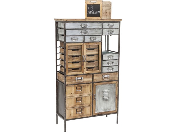 Συρταριέρα  Art Factory Ξύλο Καφέ  77x32x133εκ - Καφέ