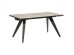 Επεκτεινόμενο Τραπέζι Amsterdam Καφέ 160x90x76εκ - Μαύρο