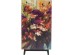 Ερμάριο Φλοράλ Πολύχρωμο 76x30x140εκ - Μαύρο Ερμάριο Φλοράλ Πολύχρωμο 76x30x140εκ - Μαύρο