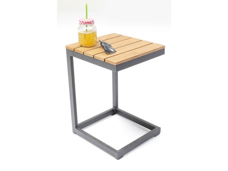 Τραπεζάκι Κήπου Happy Day 35x32x49.5εκ - Γκρι