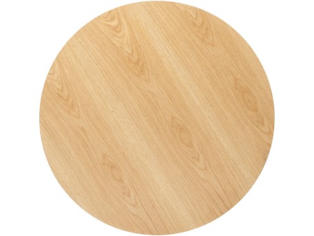 Επιφάνεια τραπεζιού  Invitation Round Oak Ø90cm 90x90x44683εκ - Μπεζ
