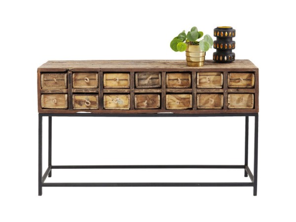 Κονσόλα Bastidon  Ξύλο Καφέ  125x33x75 εκ - Μαύρο