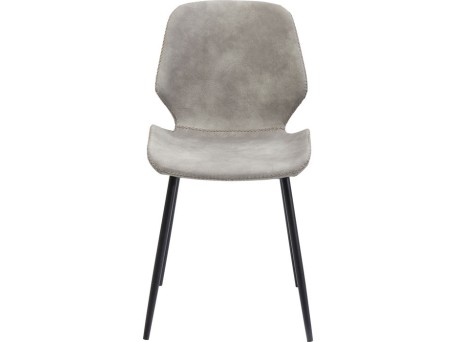 Καρέκλα Honey Moon Ύφασμα Γκρί 47x55x87εκ - Γκρι