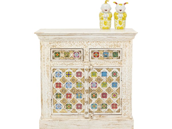 Μπουφές Bazar Ξύλο Πολύχρωμος  90x40x90εκ