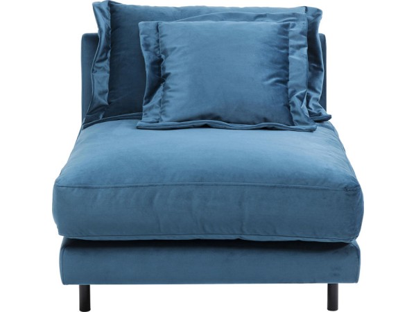 Πολυθρόνα Lullaby Πεύκο Γαλαζοπράσινη 85x100x70εκ - Μπλε