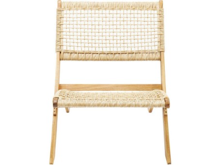 Πτυσσόμενη Καρέκλα Copacabana Μπεζ 78x60x72.5εκ - Μπεζ