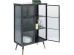 Βιτρίνα La Gomera 2 Πόρτες Μαύρο 72x38x120εκ - Μαύρο Βιτρίνα La Gomera 2 Πόρτες Μαύρο 72x38x120εκ - Μαύρο