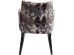 Καρέκλα Με Μπράτσα Black Mode Velvet Καφέ-Χρυσό 60x70x87εκ - Χρυσό