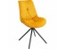 Καρέκλα Mila Κίτρινη 51x65x88εκ - Κίτρινο