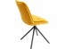 Καρέκλα Mila Κίτρινη 51x65x88εκ - Κίτρινο