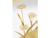 Κονσόλα Flower Meadow Χρυσή 100x85x25 εκ. 100x25x85εκ - Χρυσό