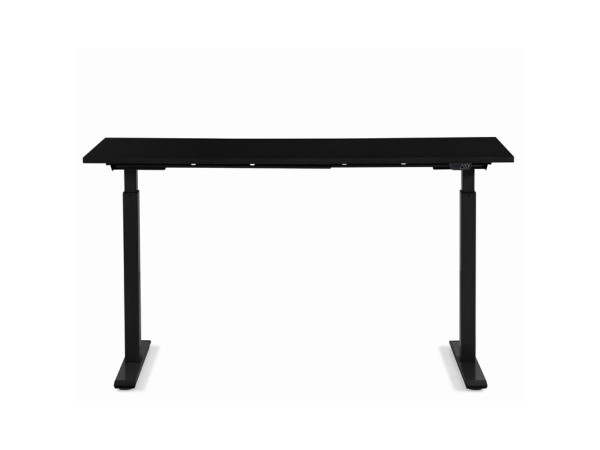 Γραφείο Ηλεκτρικά Ρυθμιζόμενου Ύψους Μαύρο 140x60 εκ. - Μαύρο