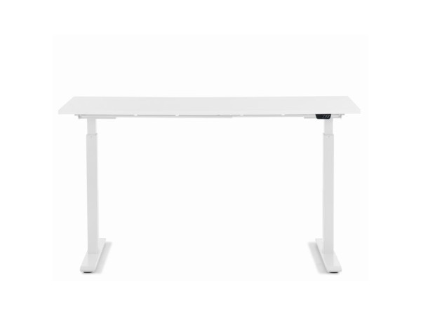 Γραφείο Ηλεκτρικά Ρυθμιζόμενου Ύψους Λευκό 140x60x76εκ - Λευκό